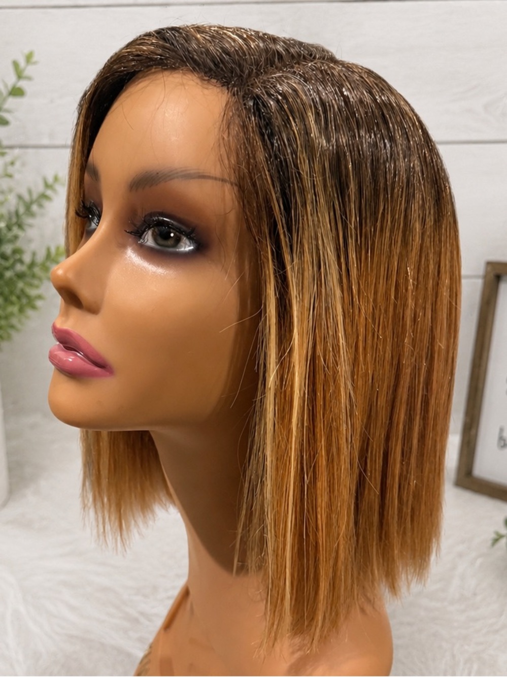 Outre HH-Letisha 100% Human Hair HD Lace Front Wig OMFF Honey Cream - Picture 11 of 13